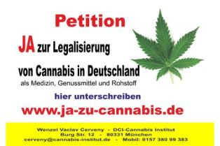 Bundesweite Cannabis Petition