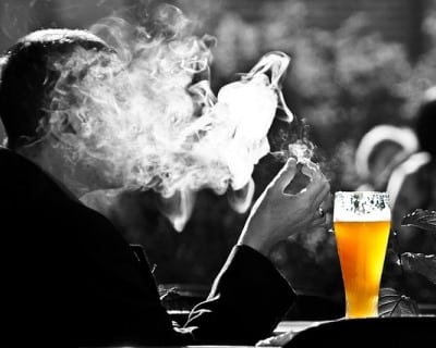 Cannabis und Bier