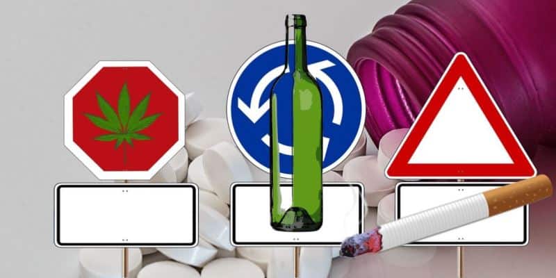 Cannabis, Alkohol und Zigaretten