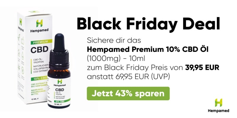 Hempamed Black Friday Deal