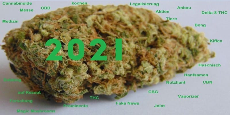 Cannabis Jahresrückblick 2021