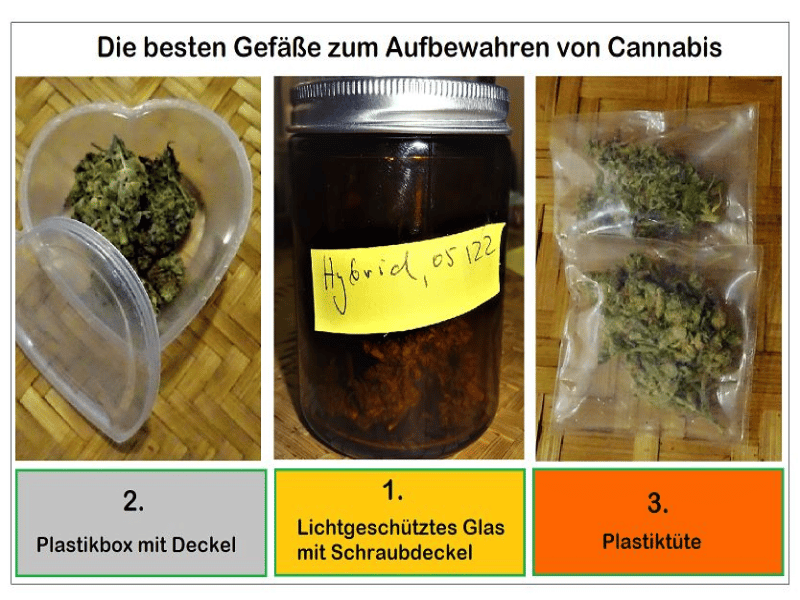 Cannabis trocknen