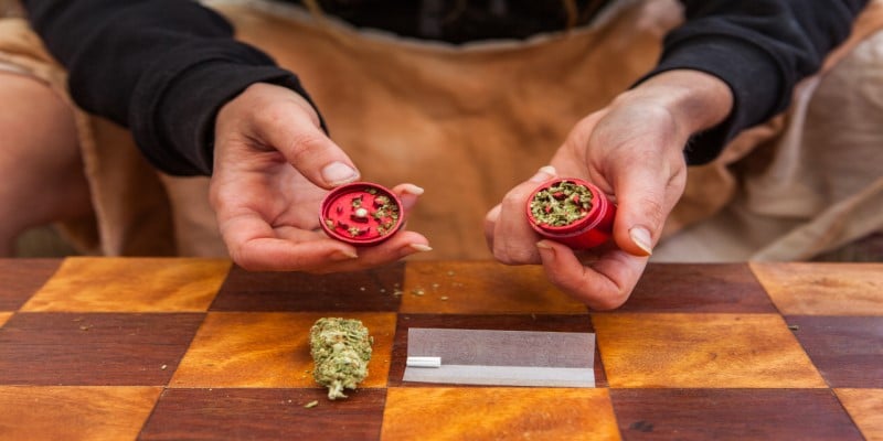 Cannabis Grinder Konsum-Zubehör