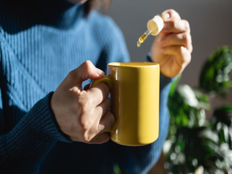 Hanftee Cannabis Getränke