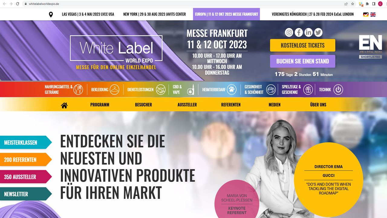 White Label World Expo Europe Frankfurt 2023