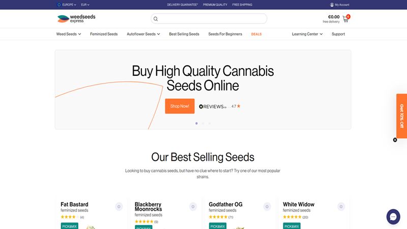 Weedseedsexpress Shop Test